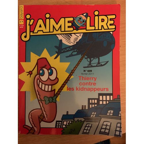 J'aime Lire 409 Février 2011 Thierry Contre Les Kidnappeurs