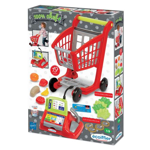 100% Chef Chariot + Caisse Enregistreuse