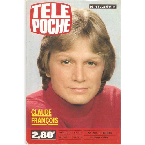 Télé Poche No 731 Du 13 Février 1980 Claude Francois