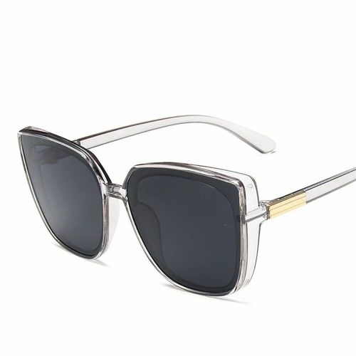 Lunettes De Soleil Carrées Rétro Pour Femmes Et Hommes",Lunettes De Soleil De Luxe,Lunettes De Soleil Design Cateye,Haute Qualité,"2024 - Type 04 Trans-Gray