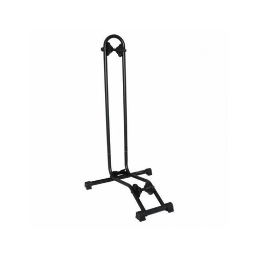 Presentoir 1 Velo Rool Noir Sur Roue Avant-Arriere Compatible De 24" À 29"