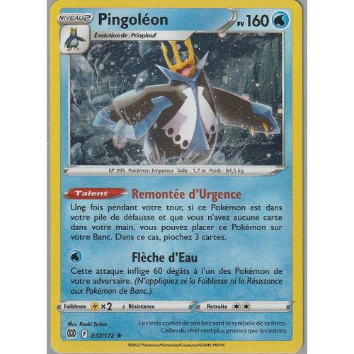Carte Pokemon - Pingoléon - 031/172 - Holo-Rare Mosaique - Promo - Eb9 Stars Etincelantes -
