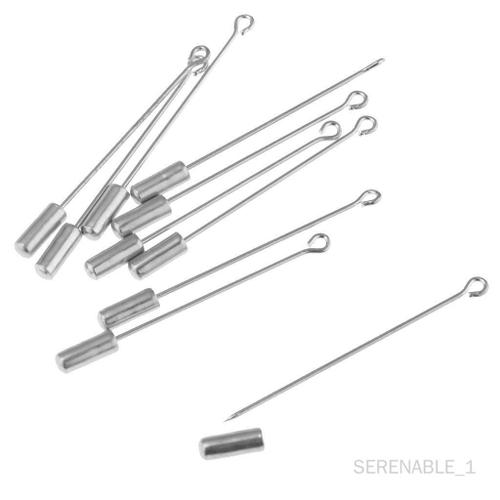 10pcs 5cm Métal Goupille Pour Les Résultats De Bijoux De Bricolage Longue Aiguille Aiguille Pour Revers Écharpe Chapeau Goupilles De Sécuri Argent