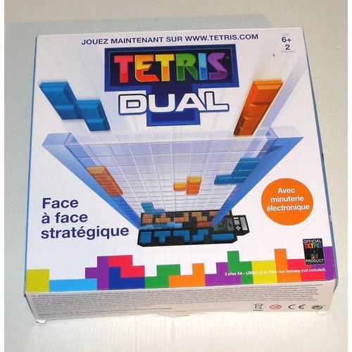 Tetris Dual Minuterie Electronique - Jeu Face A Face Strategique Bandai