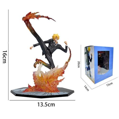 Figurine Sanji Vinsmoke One Piece Figure Anime Manga Jouet Collection 16cm