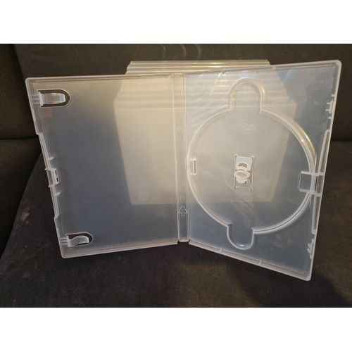 Lot 10 Boitier Dvd Standard Transparent 