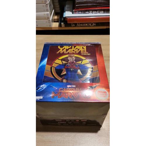 Captain Marvel Coffret 4k Buste Blu-Ray