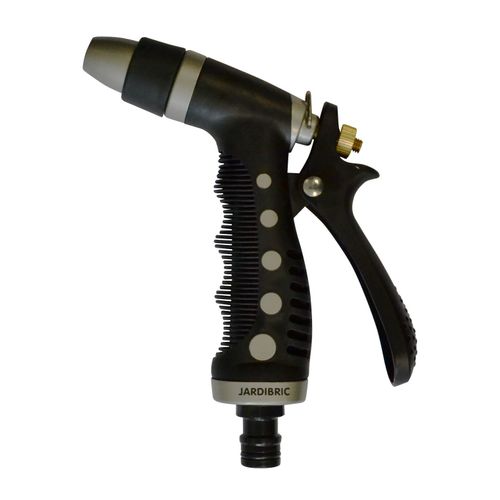 Pistolet d'Arrosage Gainé Jardibric Jet Réglable