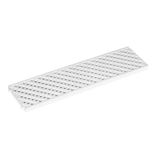 Jardibric - Grille de piscine - Grille de Caniveaux 500 x 130mm Blanc
