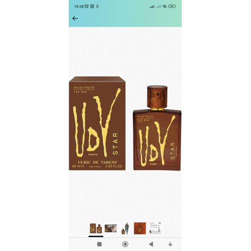 Eau De Toilette Pour Homme Ulric De Varens Paris Fabriqué En France 60 Ml 