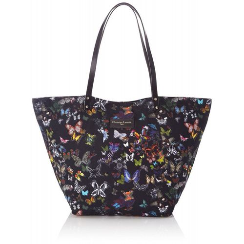Sac shopping Christian Lacroix Eden 1 Papillon Noir