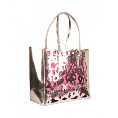 Sac cabas Christian Lacroix Absolut Metallic1 Argent