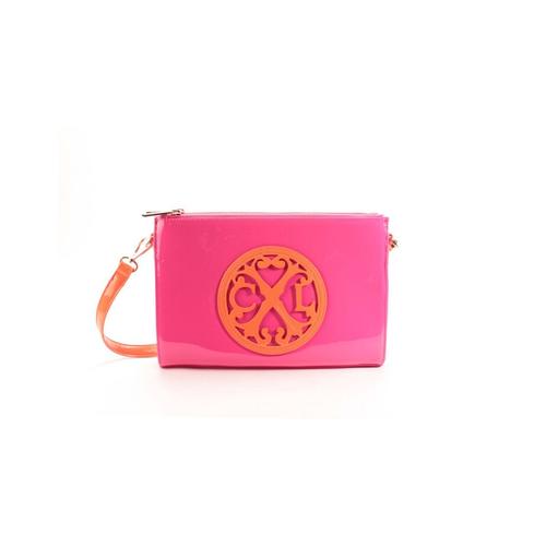 Christian Lacroix Sac Bandoulière Jonc 5 Fushia/Orange