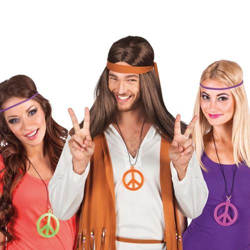 1 Collier Hippie Peace & Love