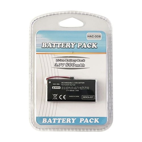 Batterie Pour Nintendo Switch Joy-Con Hac-006 - 600 Mah - Genca-037 - Straße Game