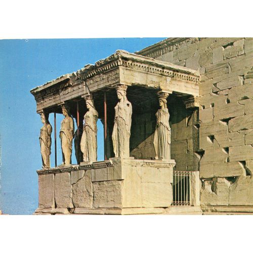 Carte Postale Xx Eme Siecle - Athenes - Grece - Les Caryatides