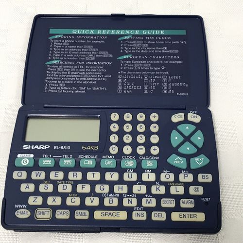 Calculatrice Sharp EL-6810