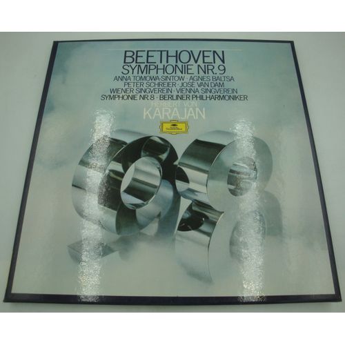 Karajan/Berliner/Tomowa-Sintow - Symphonie 9-8 - Beethoven 2lp's Box 1977 Dg