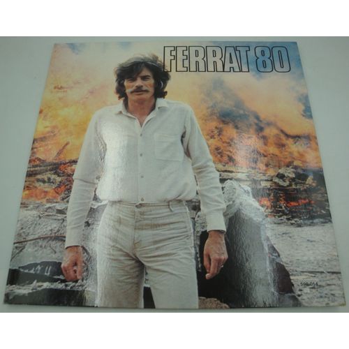Jean Ferrat - Ferrat 80 Lp Temey - Le Bilan/L'amour Est Cerise/Mon Pays Était Beau