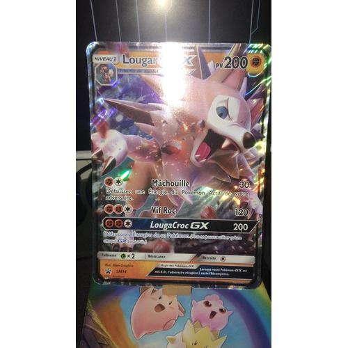 Grande Carte Pokémon Lougaroc Gx