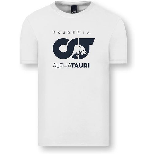 T-Shirt Enfant Big Logo Alpha Tauri Scuderia Racing Team Officiel F1