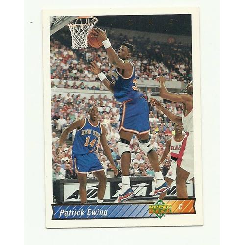 Carte Nba Upper Deck 1992-1993 N°215: Patrick Ewing