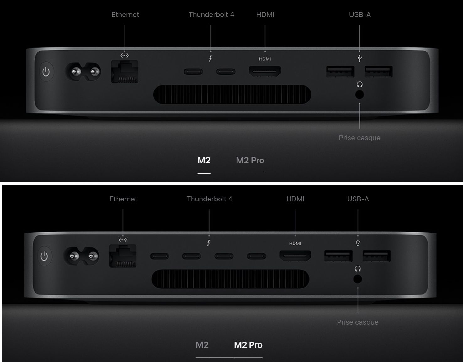 Apple Mac mini (début 2023) Puce M2 8 Go RAM 512Go SSD image 1 | Rakuten