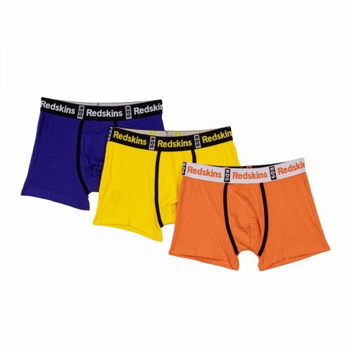 Lot De 3 Boxers En Coton Homme Redskins