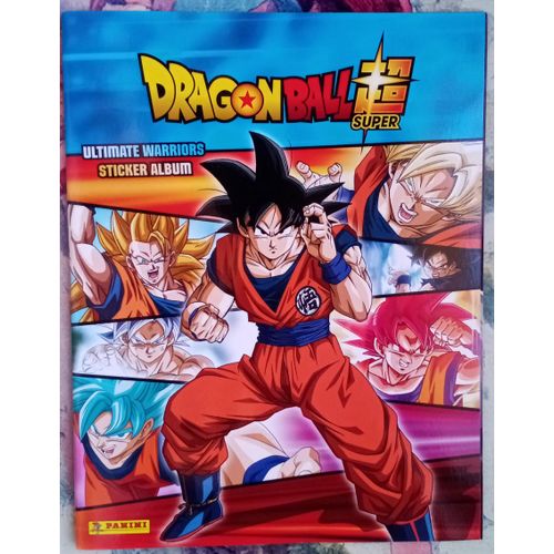 Album Vide Panini Dragon Ball Super 3 Ultimate Warriors