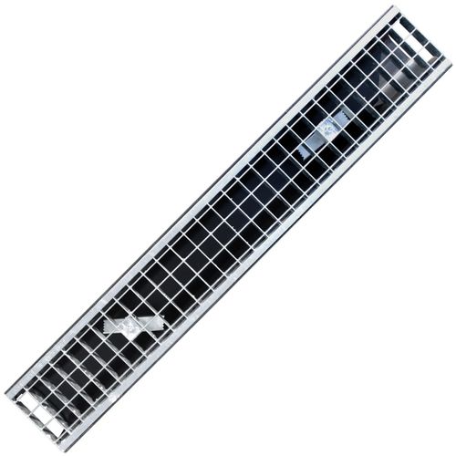 Caniveaux en PP Jardibric avec Grille Acier Galvanisée