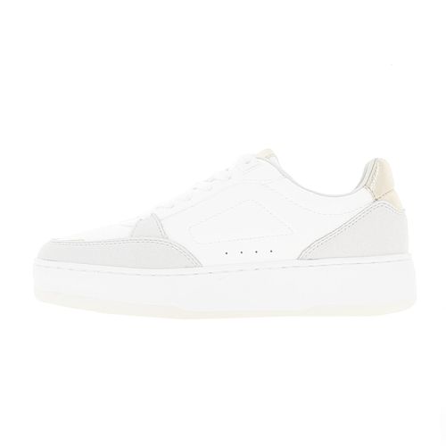 Chaussures Basses Cuir Ou Simili Only Shoes Onlsaphire-1 Pu Sneaker Blanc000341704