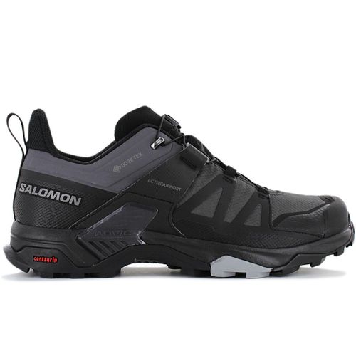 Salomon X Ultra 4 Gtx Gorestex Chaussures De Randonnée Marche Trekking Trekking Baskets Sneakers Chaussures Grissnoir 413851