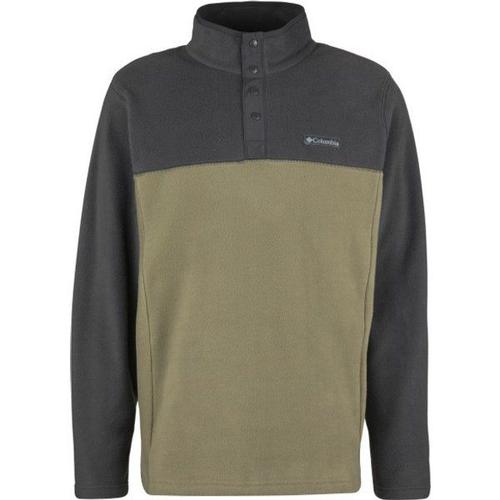 Steens Mountain Half Snap Ii Pull Polaire Taille L, Vert Olive/Gris