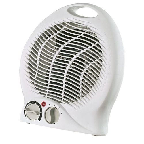 P203TER201 Radiateur Soufflant Salle de Bain avec Thermostat Réglable - Chauffage Soufflant Salle de Bain à Basse Consommation, 2000W