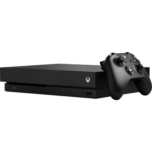 Console Microsoft Xbox One X Noir 1 To + 1 Manette
