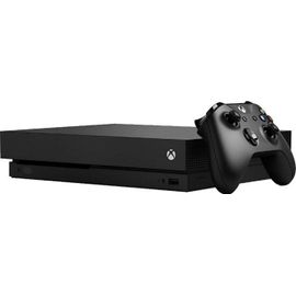 Console Microsoft Xbox One X Noir 1 To + 1 Manette