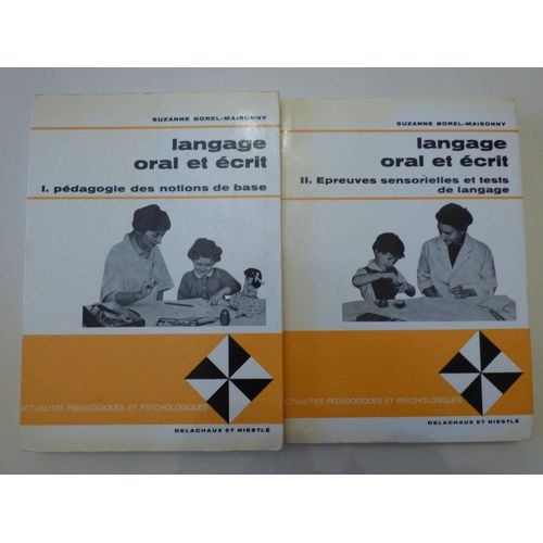 Langage Oral Et Écrit - Tomes 1 Et 2