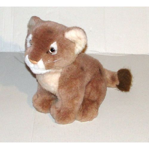 Peluche Lion Lionceau Wwf - Doudou Lion Vintage 1986