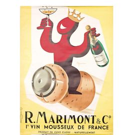 Affiche Vin Mousseux Marimont