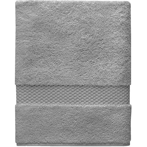 Drap De Bain Etoile Platine - Coton Bio - 92 X 160 Cm - Yves Delorme