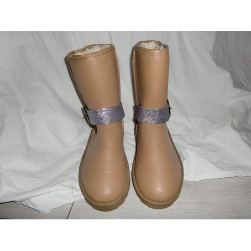 Bottines Fourrées Beige 38