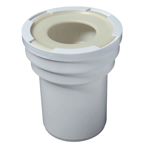 Pipe de WC Jardibric droite avec joint min Ø 80 Max Ø 105