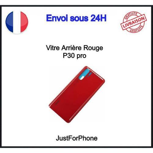 Vitre Arrière Cache Batterie Pour Huawei P30 Pro Rouge