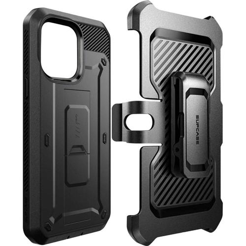 Coque Supcase Iphone 14 Pro Max Intégrale Noire