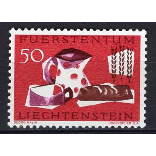 Liechtenstein 1963 Campagne Contre La Faim Neuf**
