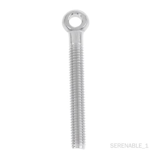 Boulon à ¿il Entièrement Fileté En Acier Inoxydable M12 304 pour Balustrade , argent, 80mm M10 x 80mm