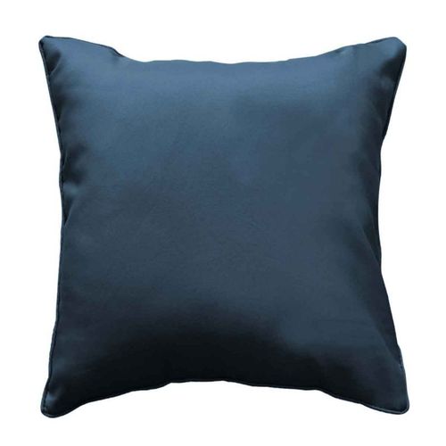 Coussin Carré Déco "Essentiel" 60x60cm Bleu Marine