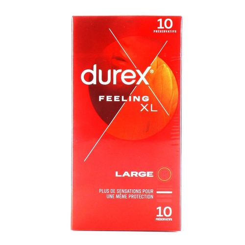 Durex Feeling Xl Boite De 10 