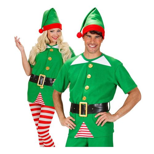 Déguisement D'elfe Du Père Noël Sans Pantalon Adulte