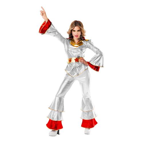 Déguisement Disco Années 70 Argent Femme